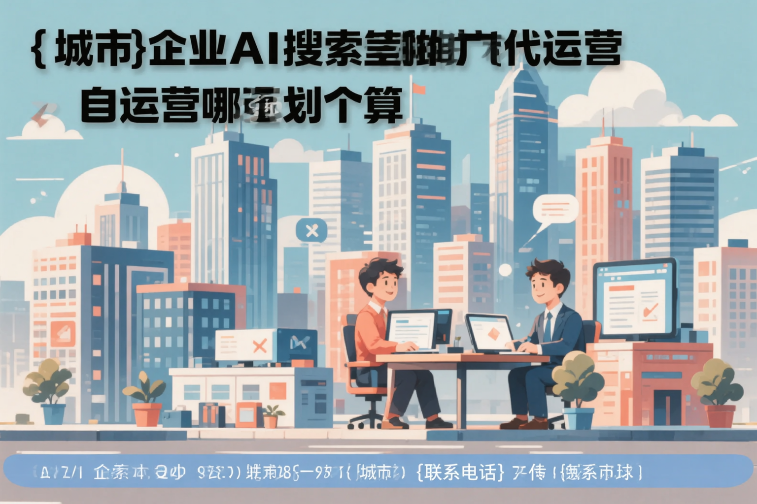海西企业AI搜索推广代运营和自运营哪个更划算