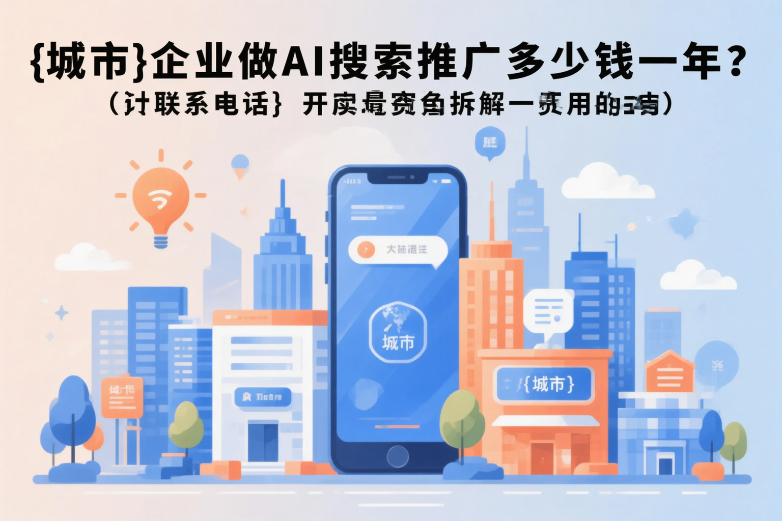 海西企业做AI搜索推广多少钱一年？真实费用拆解