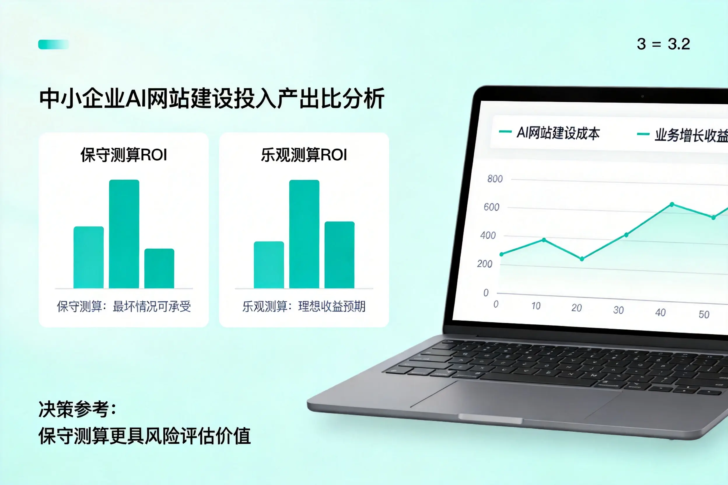 海西中小企业AI网站建设投入产出比怎么算？先看这份分析
