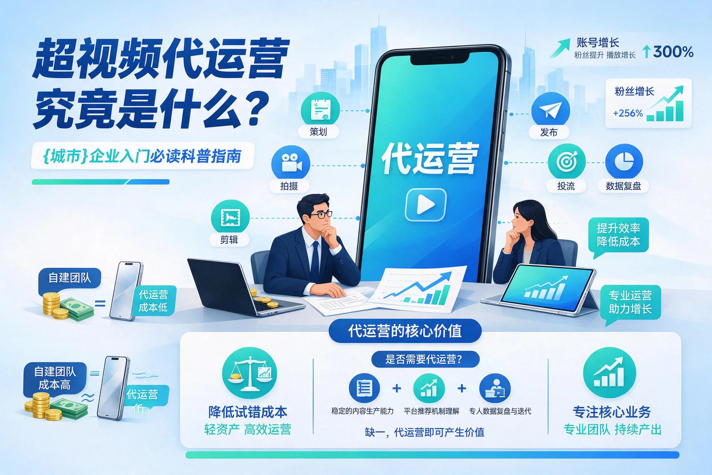 短视频代运营究竟是什么？海西企业入门必读科普指南