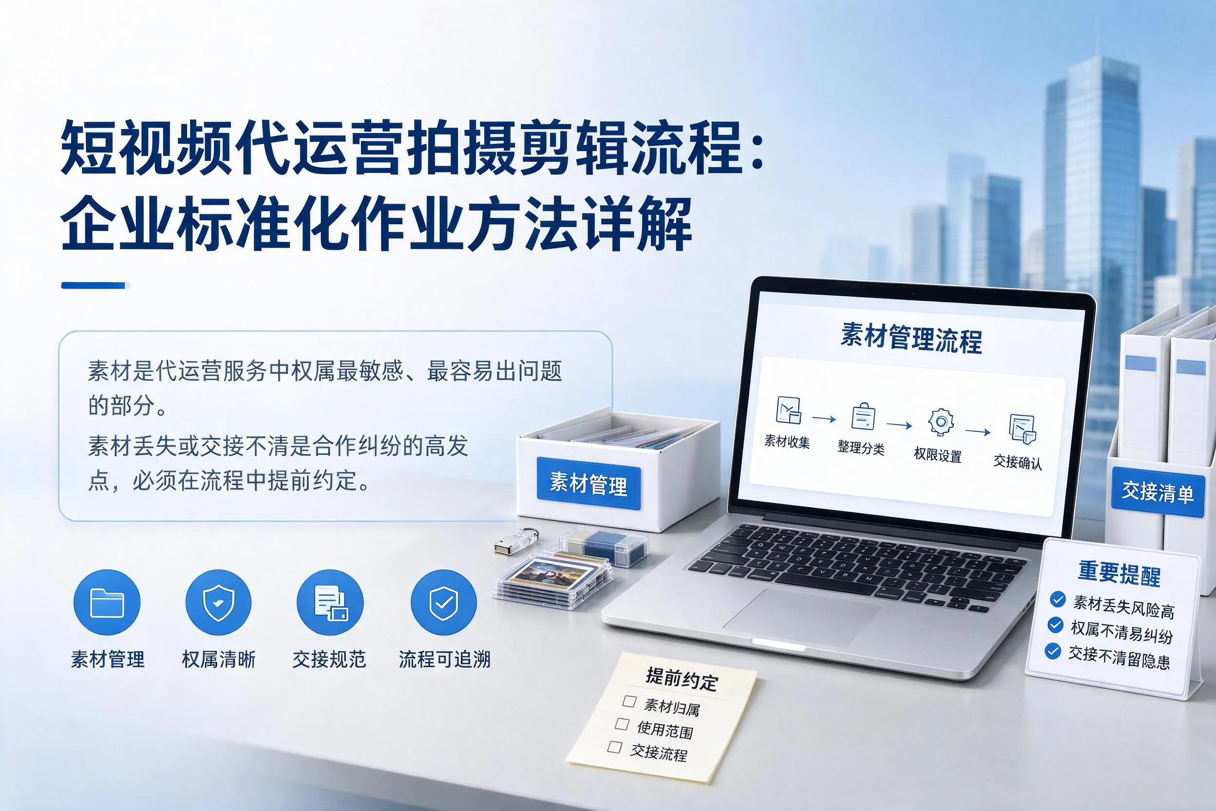 短视频代运营拍摄剪辑流程：海西企业标准化作业方法详解