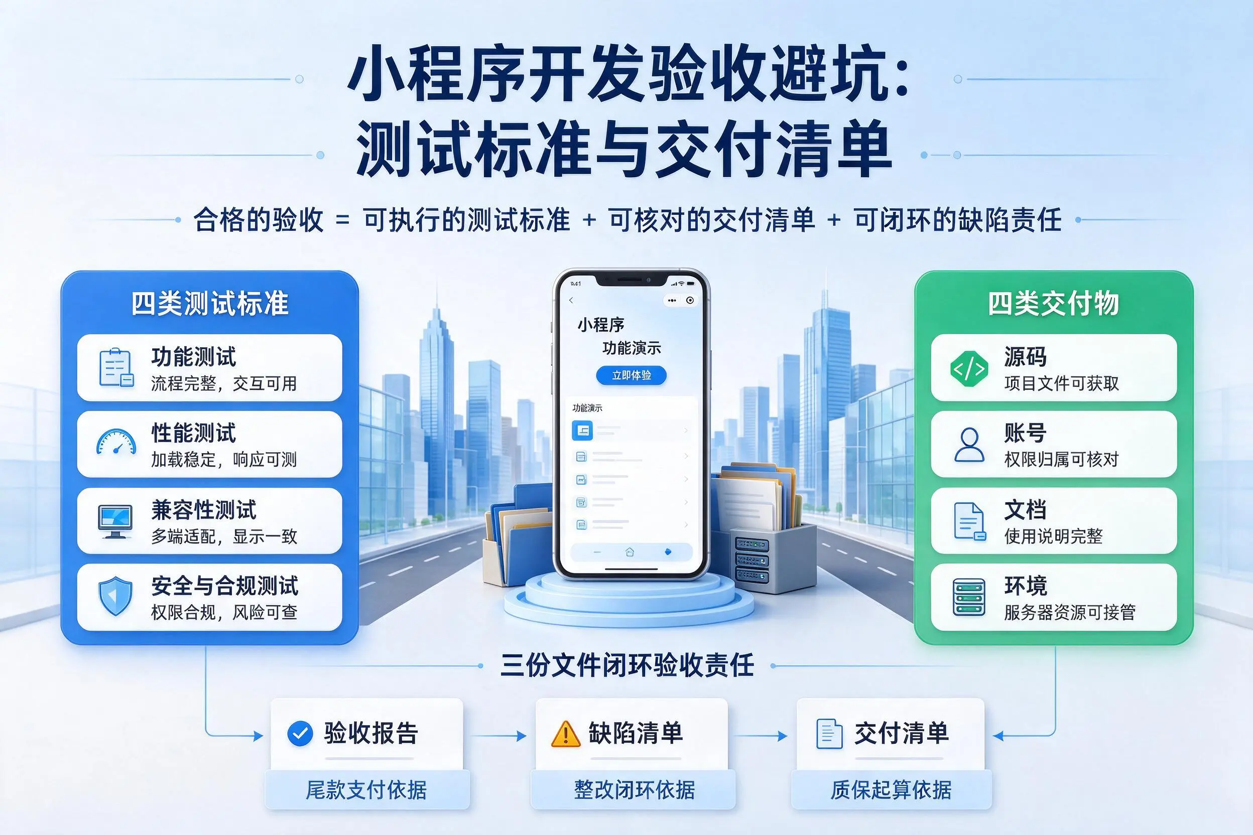 海西小程序开发验收避坑:测试标准与交付清单