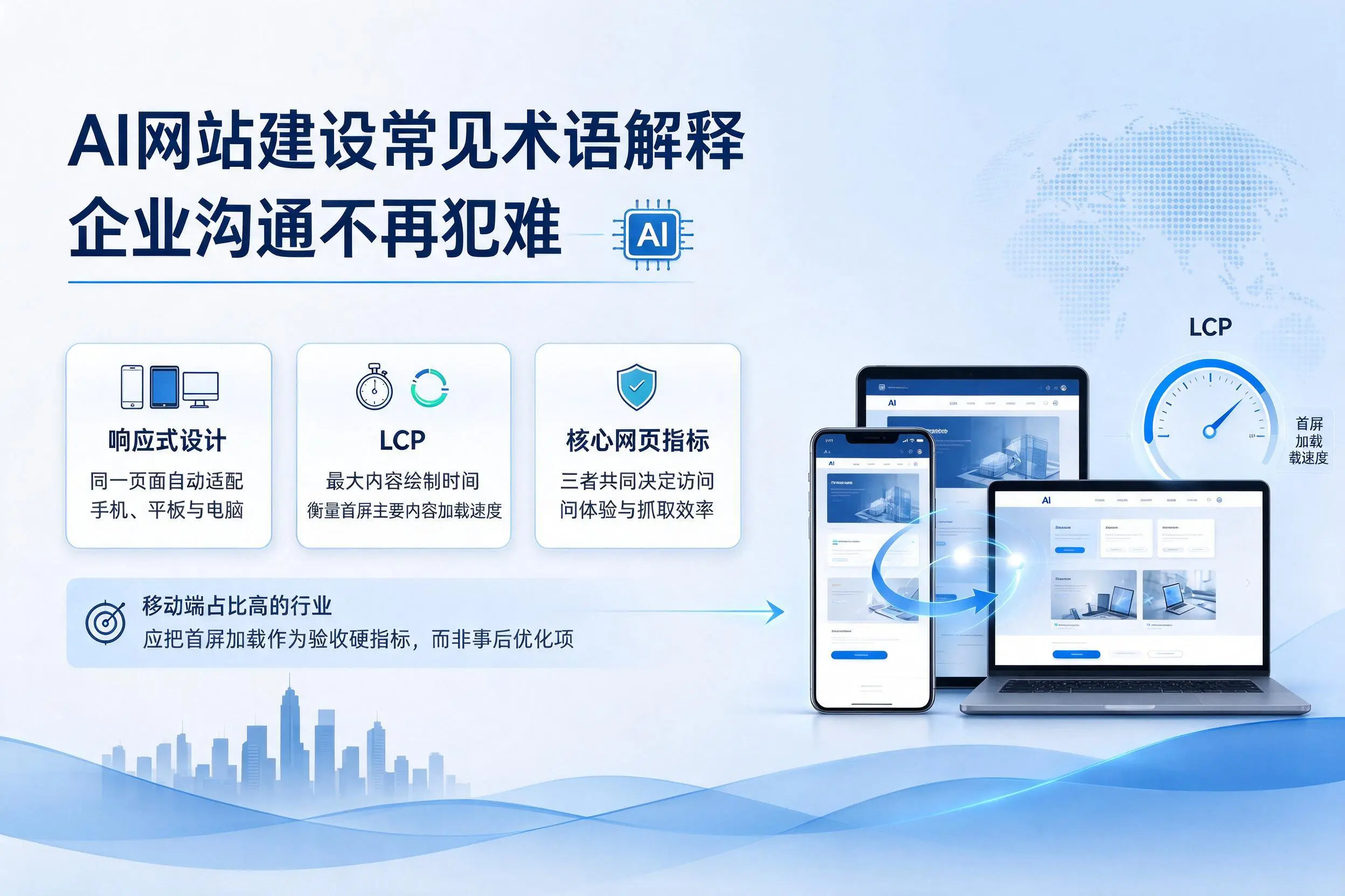 AI网站建设常见术语解释,海西企业沟通不再犯难